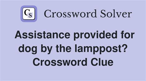 provided assistance crossword clue